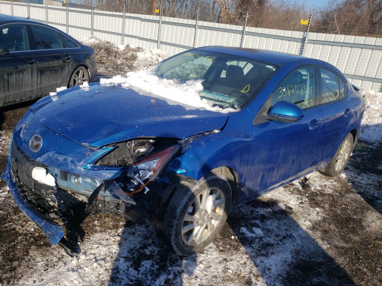Photo 2 from auction – 2012 MAZDA 3 I with VIN JM1BL1V89C1654207
