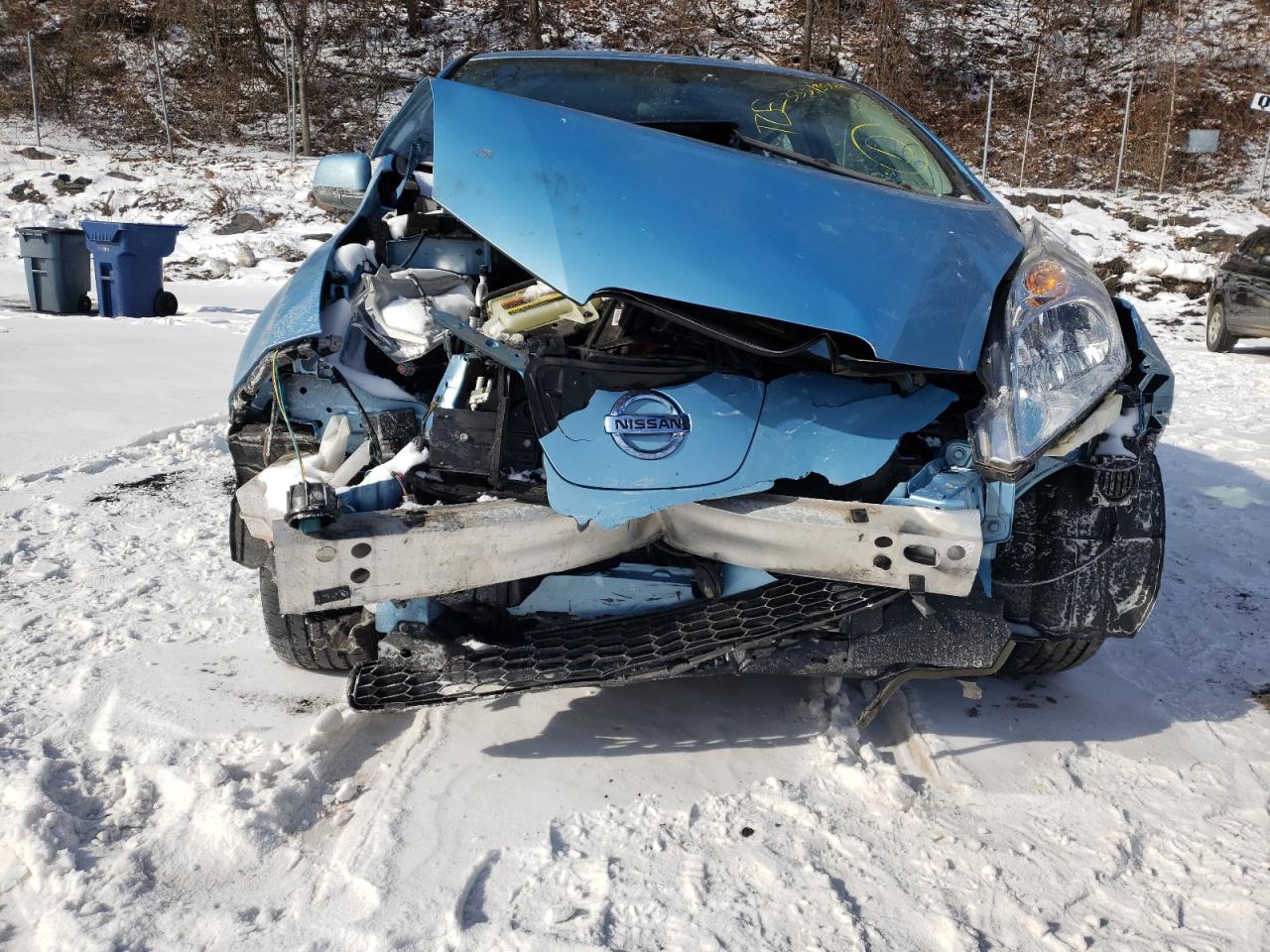 Photo 9 from auction – 2015 NISSAN LEAF S with VIN 1N4AZ0CP3FC329386