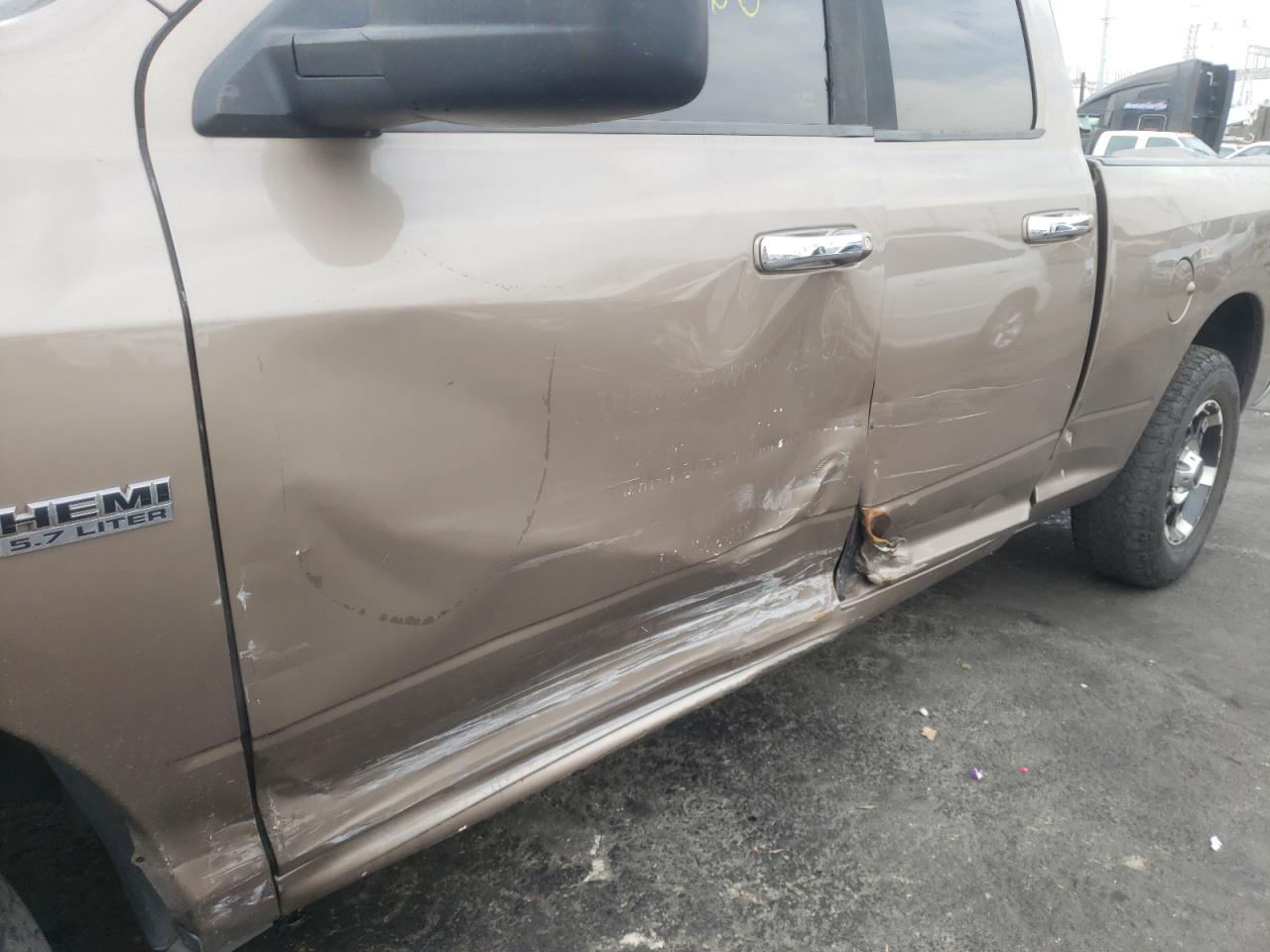 Photo 9 from auction – 2009 DODGE RAM 1500 with VIN 1D3HB18T99S776279