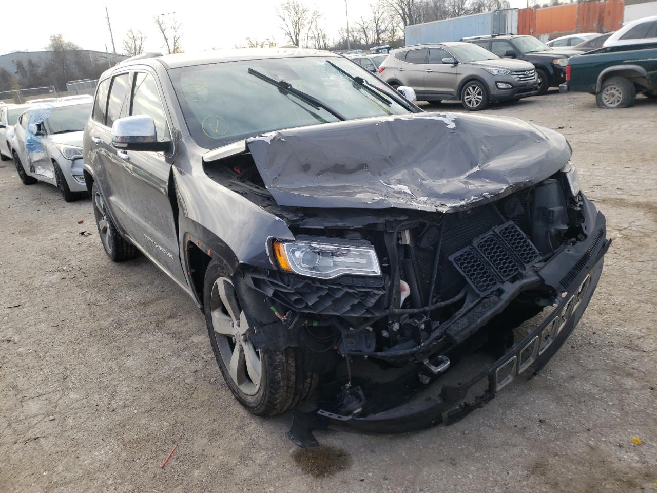 JEEP GRAND CHER 2015 with VIN 1C4RJFCTXFC853767 - Photo from auction
