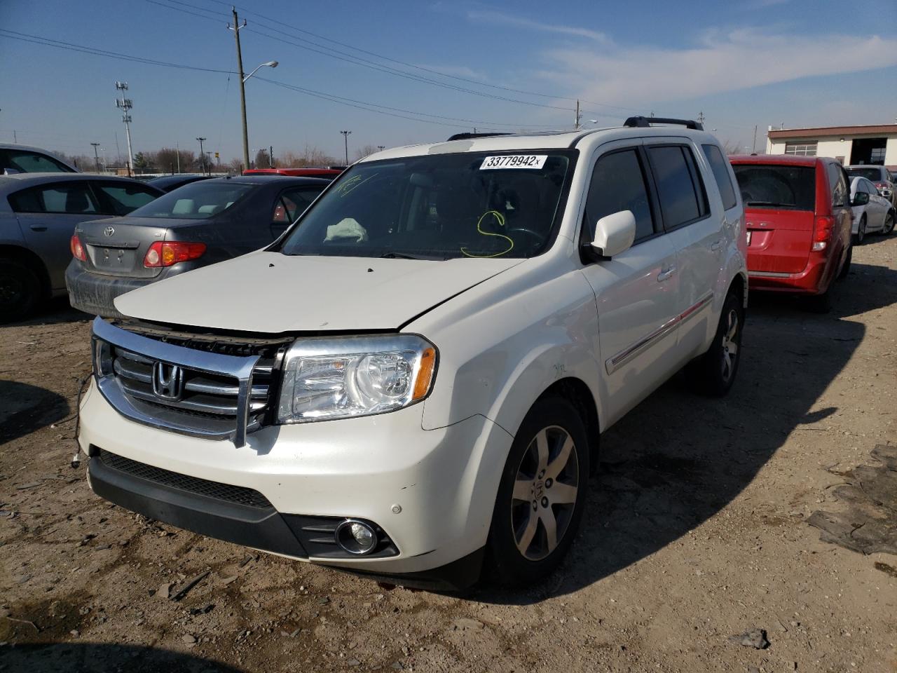 Photo 2 from auction – 2014 HONDA PILOT TOUR with VIN 5FNYF4H94EB007019