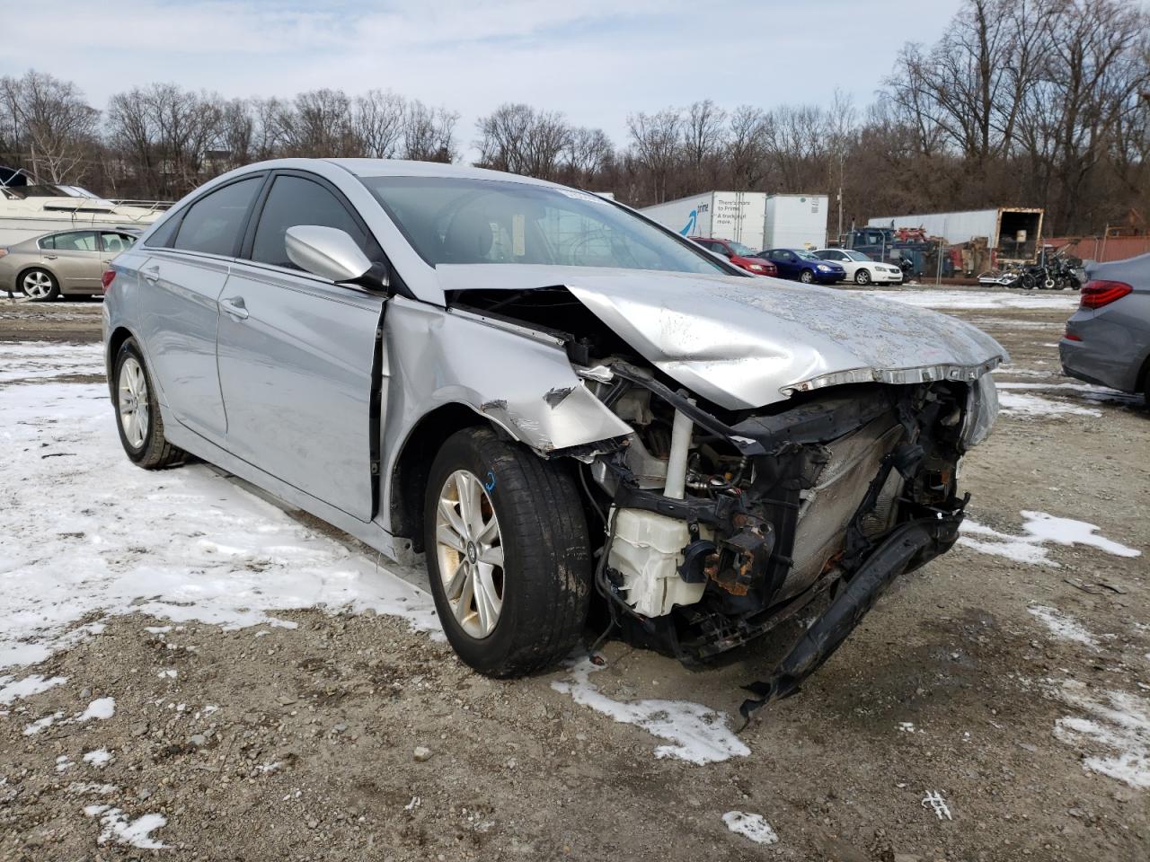 HYUNDAI SONATA GLS 2013 with VIN 5NPEB4AC2DH688348 - Photo from auction