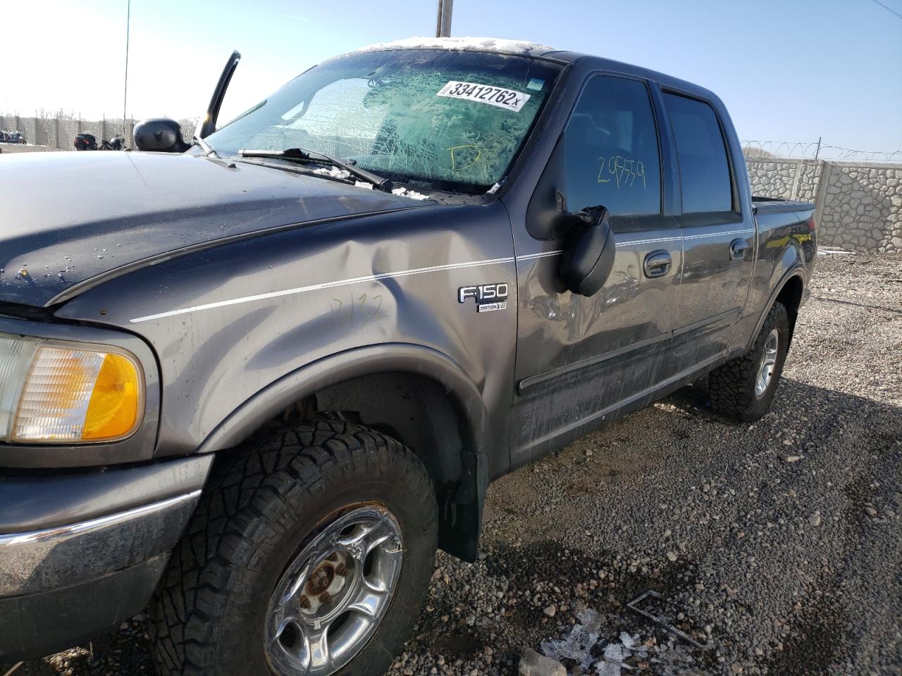 Photo 9 from auction – 2002 FORD F150 SUPER with VIN 1FTRW08L52KA19283