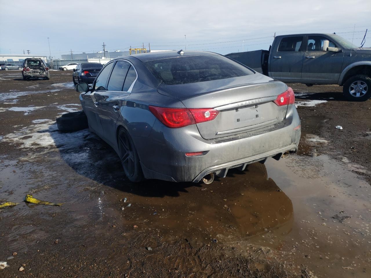 Photo 3 from auction – 2014 INFINITI Q50 BASE with VIN JN1BV7AP8EM684832