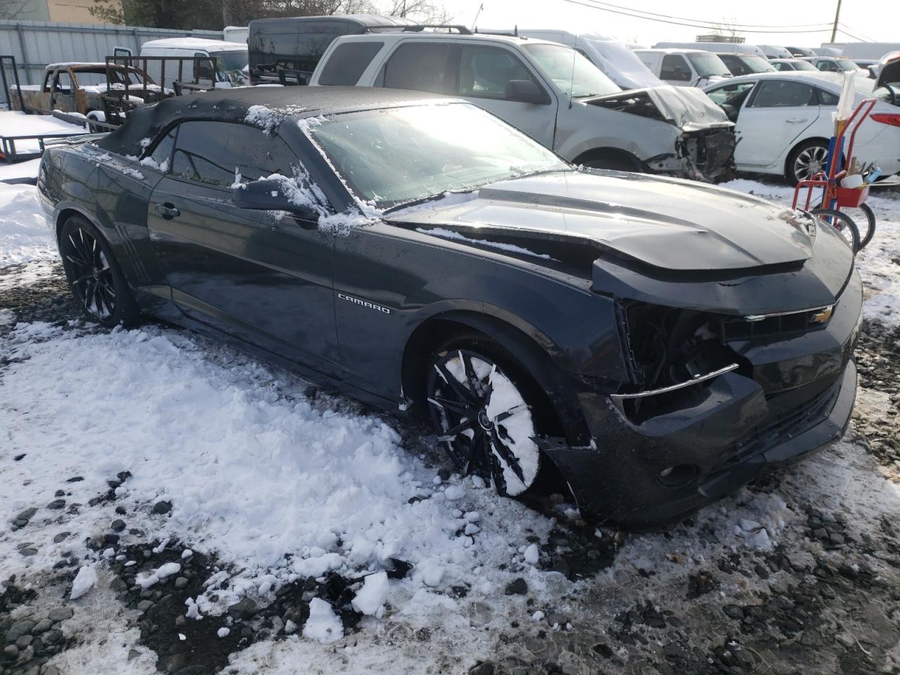 CHEVROLET CAMARO LT 2014 with VIN 2G1FC3D37E9174435 - Photo from auction
