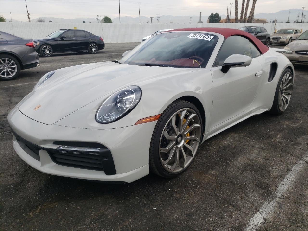 Photo 2 from auction – 2021 PORSCHE 911 TURBO with VIN WP0CD2A97MS263736