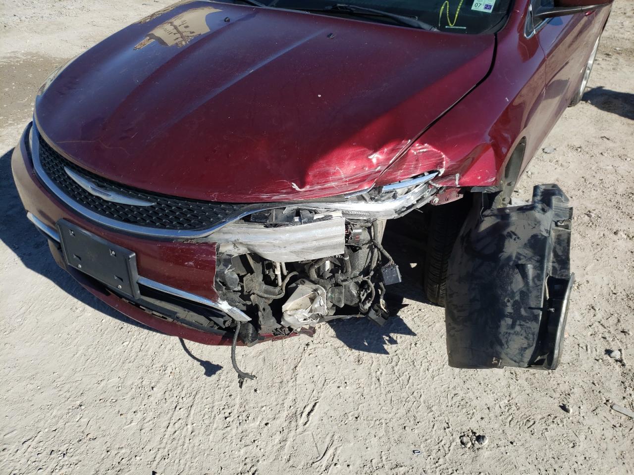 Photo 9 from auction – 2015 CHRYSLER 200 LIMITE with VIN 1C3CCCAB6FN694876
