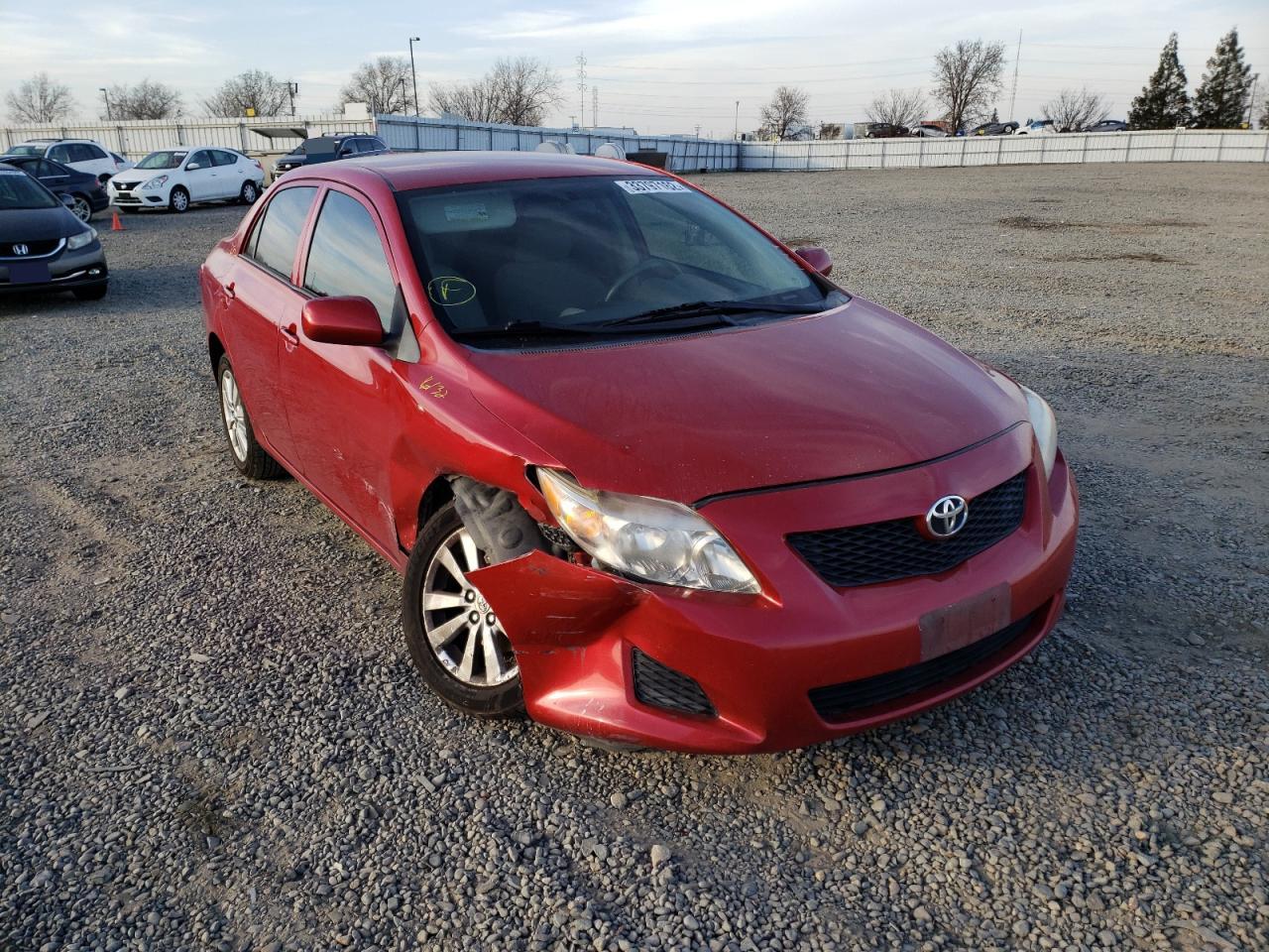 TOYOTA COROLLA BA 2010 with VIN 1NXBU4EE5AZ253457 - Photo from auction