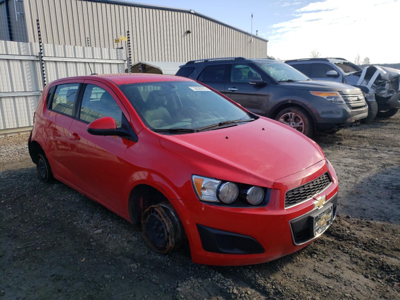 CHEVROLET SONIC LS 2016 with VIN 1G1JA6SG0G4182020 - Photo from auction
