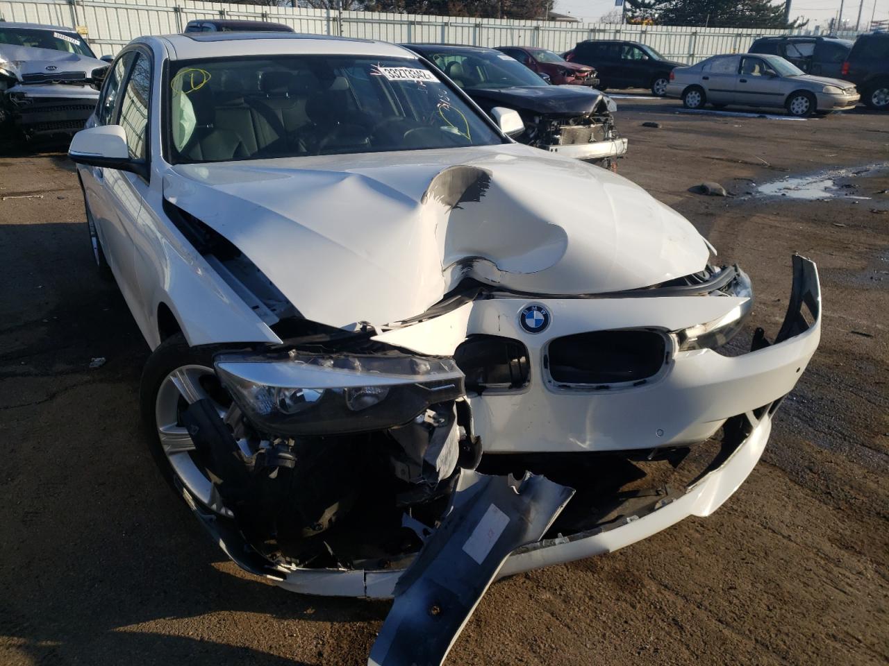 Photo 9 from auction – 2015 BMW 320 I XDRI with VIN WBA3C3G58FNS75180