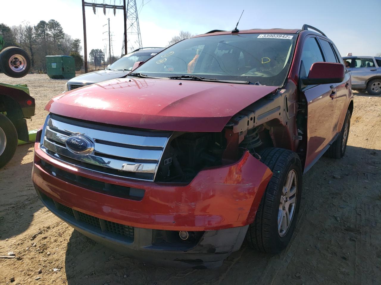 Photo 2 from auction – 2007 FORD EDGE SEL with VIN 2FMDK38C57BA71260