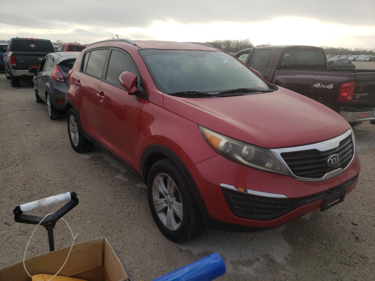 KIA SPORTAGE B 2013 with VIN KNDPB3A28D7390868 - Photo from auction