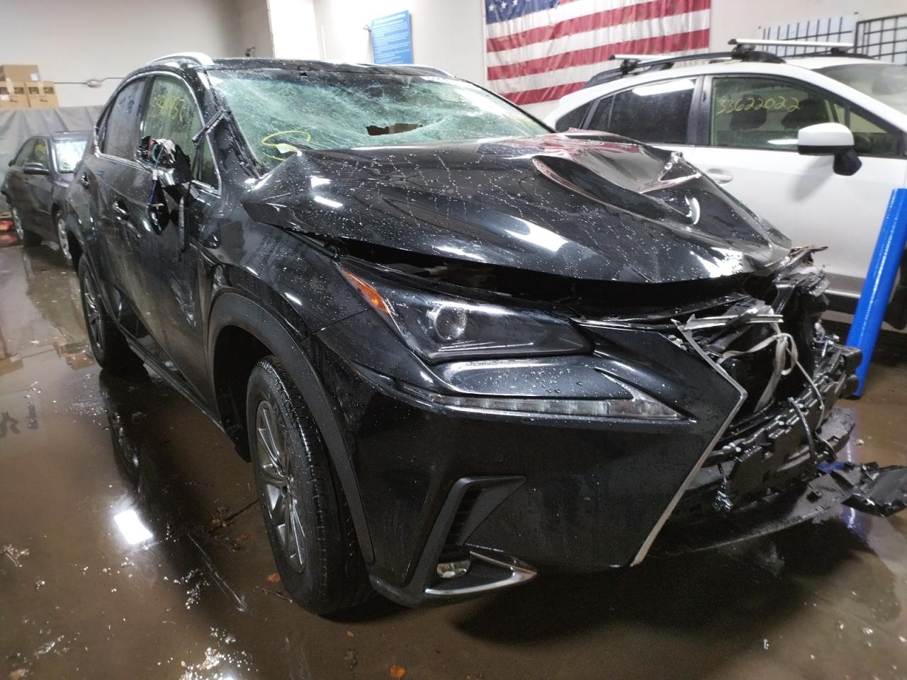 LEXUS NX 300 BAS 2019 with VIN JTJBARBZ5K2211611 - Photo from auction
