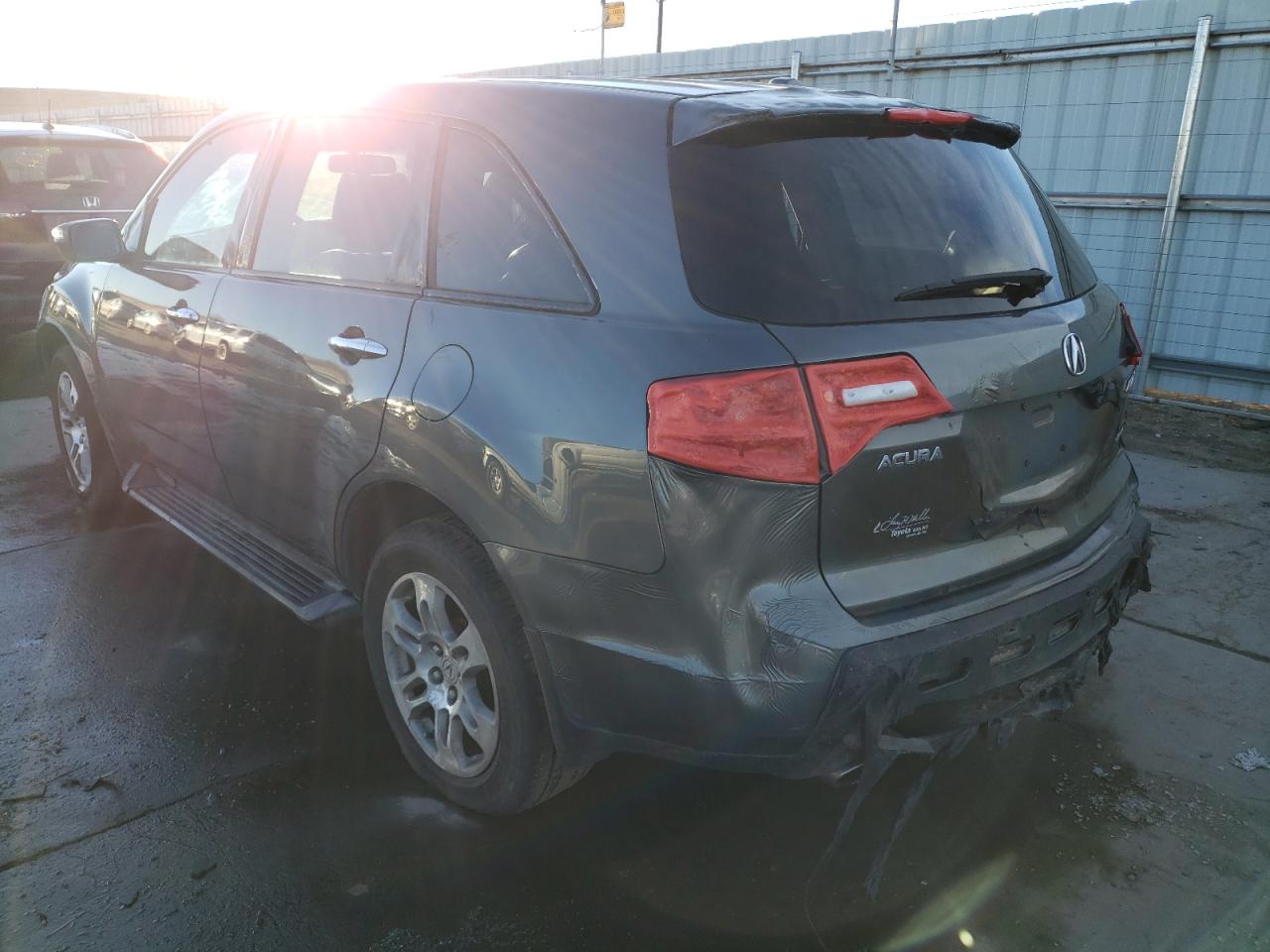 Photo 3 from auction – 2008 ACURA MDX TECHNO with VIN 2HNYD28338H535651