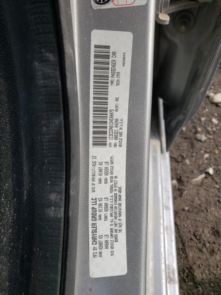 Photo 10 from auction – 2013 DODGE AVENGER SE with VIN 1C3CDZAB1DN530075
