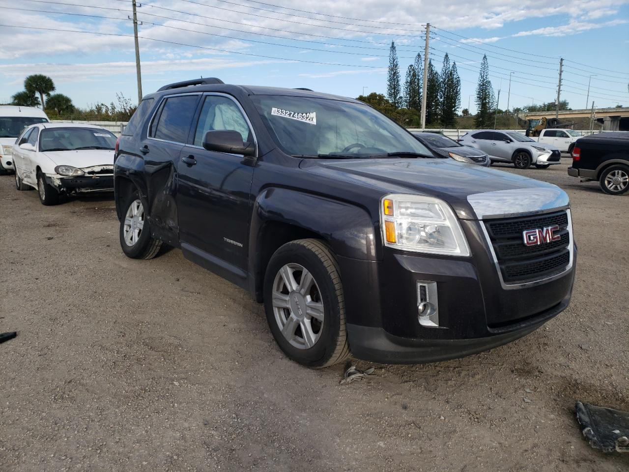 GMC TERRAIN SL 2014 with VIN 2GKALREK0E6256121 - Photo from auction