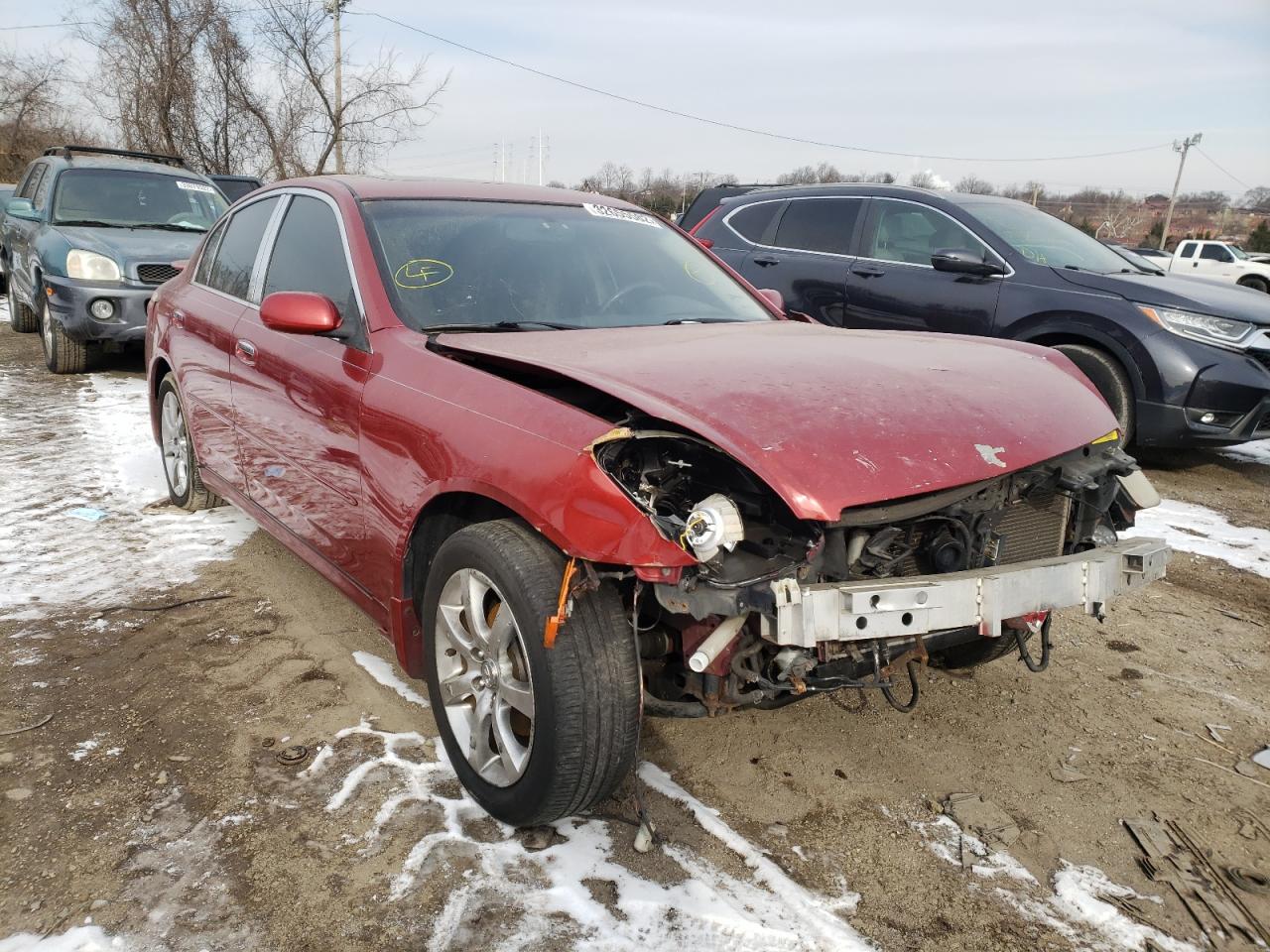 INFINITI G35 2005 with VIN JNKCV51F45M311203 - Photo from auction
