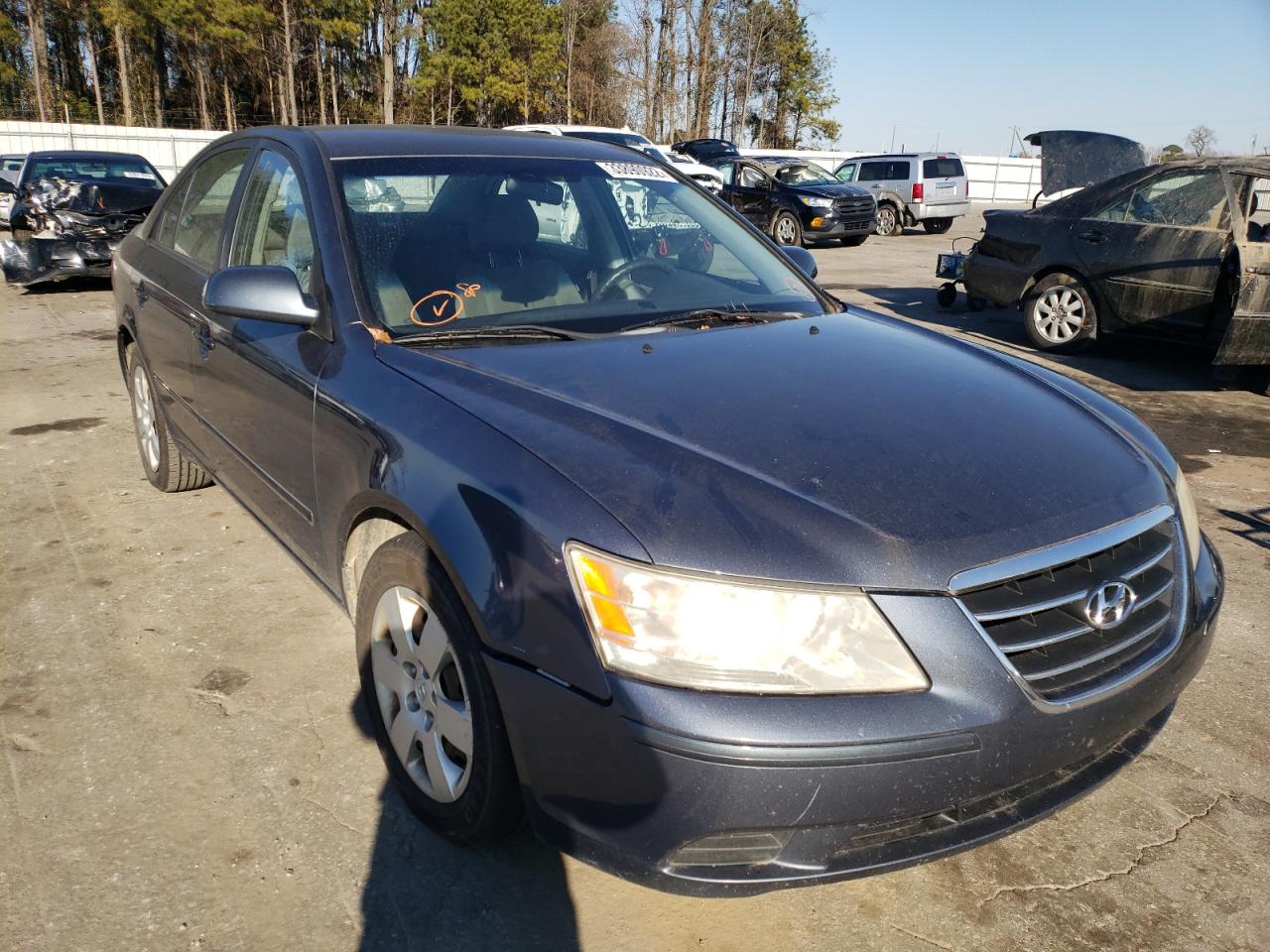 HYUNDAI SONATA GLS 2010 with VIN 5NPET4AC8AH629944 - Photo from auction