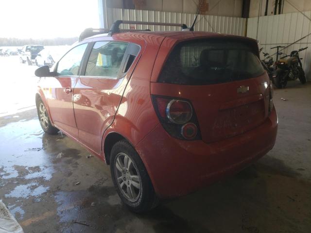 Photo 3 from auction – 2013 CHEVROLET SONIC LT with VIN 1G1JC6SB9D4102496