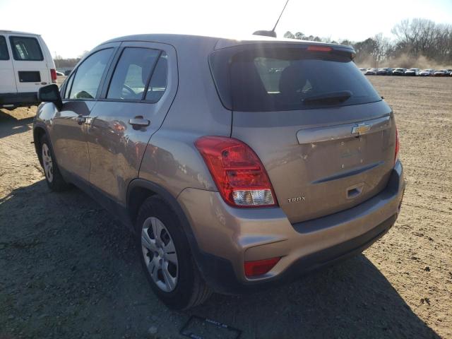 Photo 3 from auction – 2018 CHEVROLET TRAX LS with VIN 3GNCJKSB9JL259666