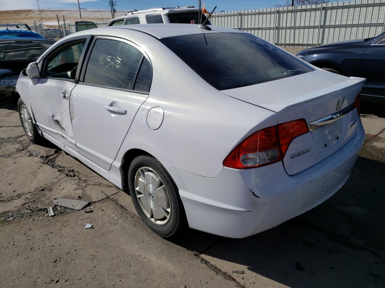 Photo 3 from auction – 2009 HONDA CIVIC HYBR with VIN JHMFA36239S004920