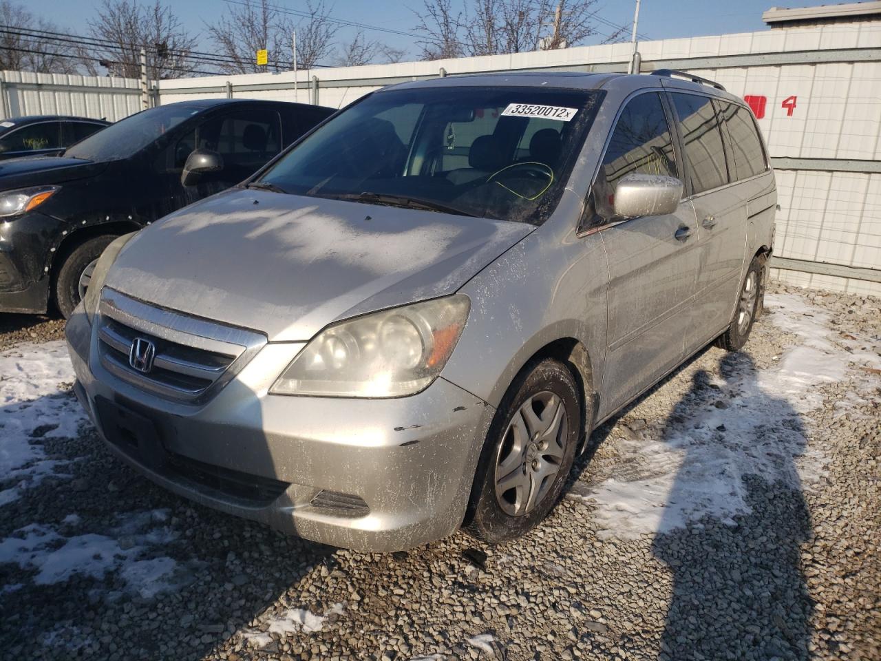 Фото 2 с аукциона – 2007 HONDA ODYSSEY EX с VIN 5FNRL38697B428282