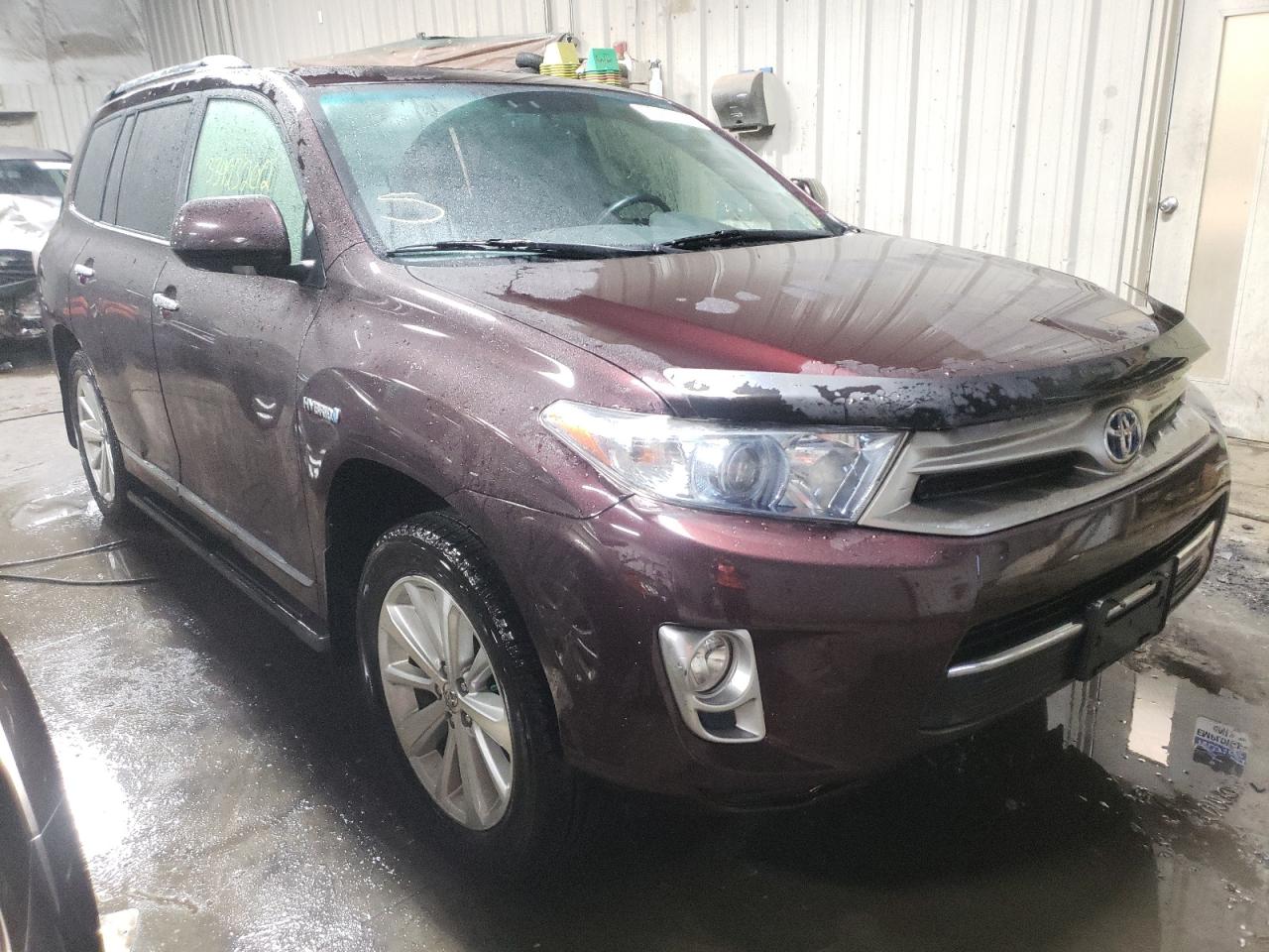 TOYOTA HIGHLANDER 2012 with VIN JTEDC3EH8C2006464 - Photo from auction