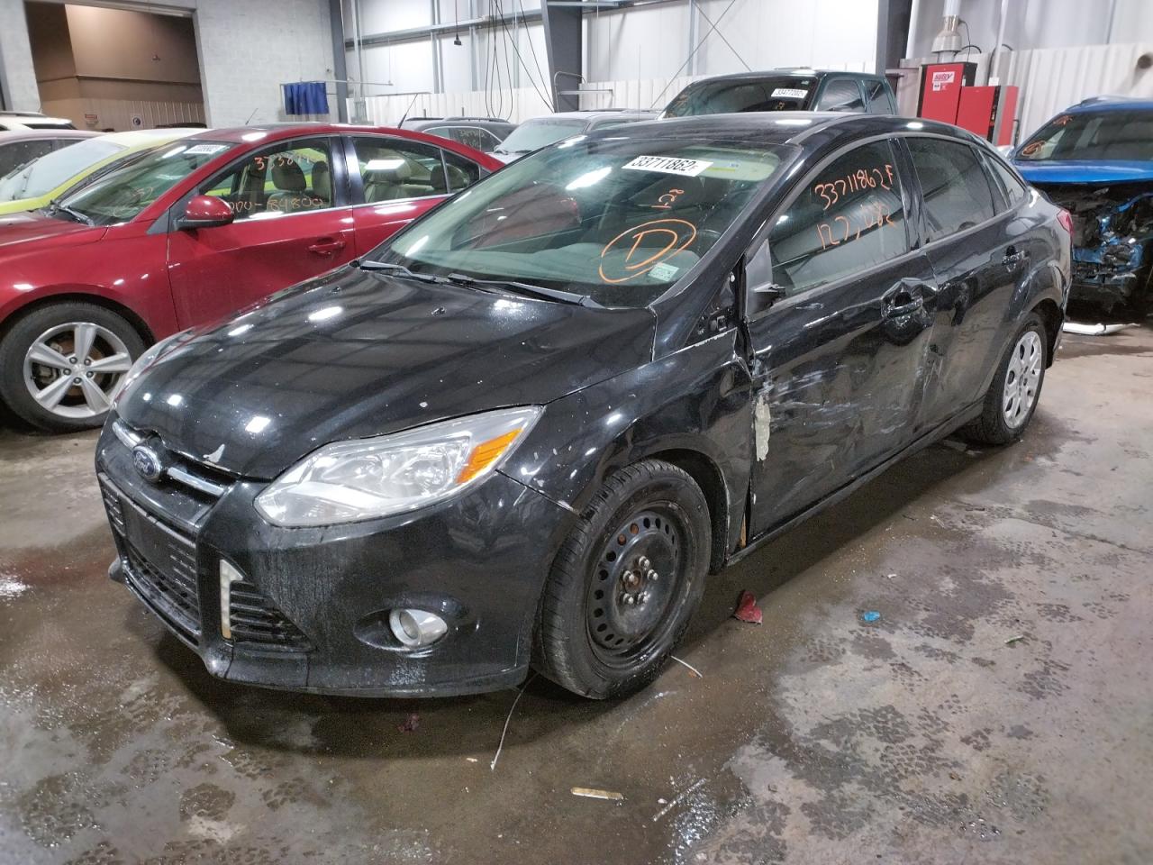 Photo 2 from auction – 2012 FORD FOCUS SE with VIN 1FAHP3F2XCL366095