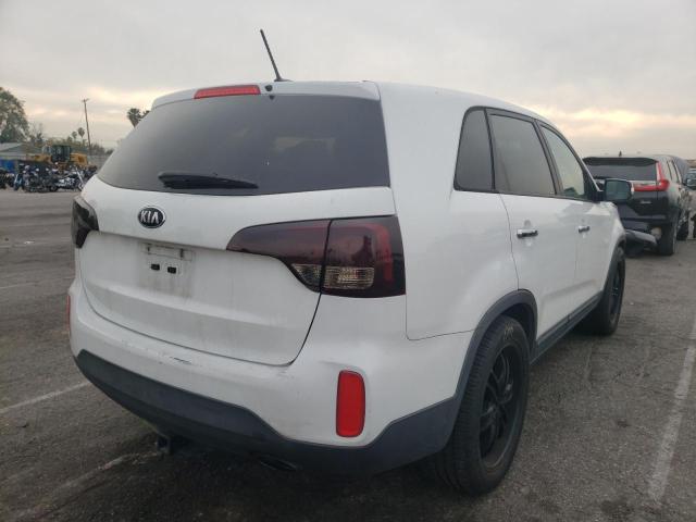 Photo 4 from auction – 2014 KIA SORENTO LX with VIN 5XYKT4A66EG432913