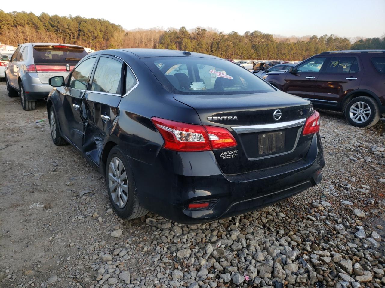 Photo 3 from auction – 2017 NISSAN SENTRA S with VIN 3N1AB7AP1HL651996