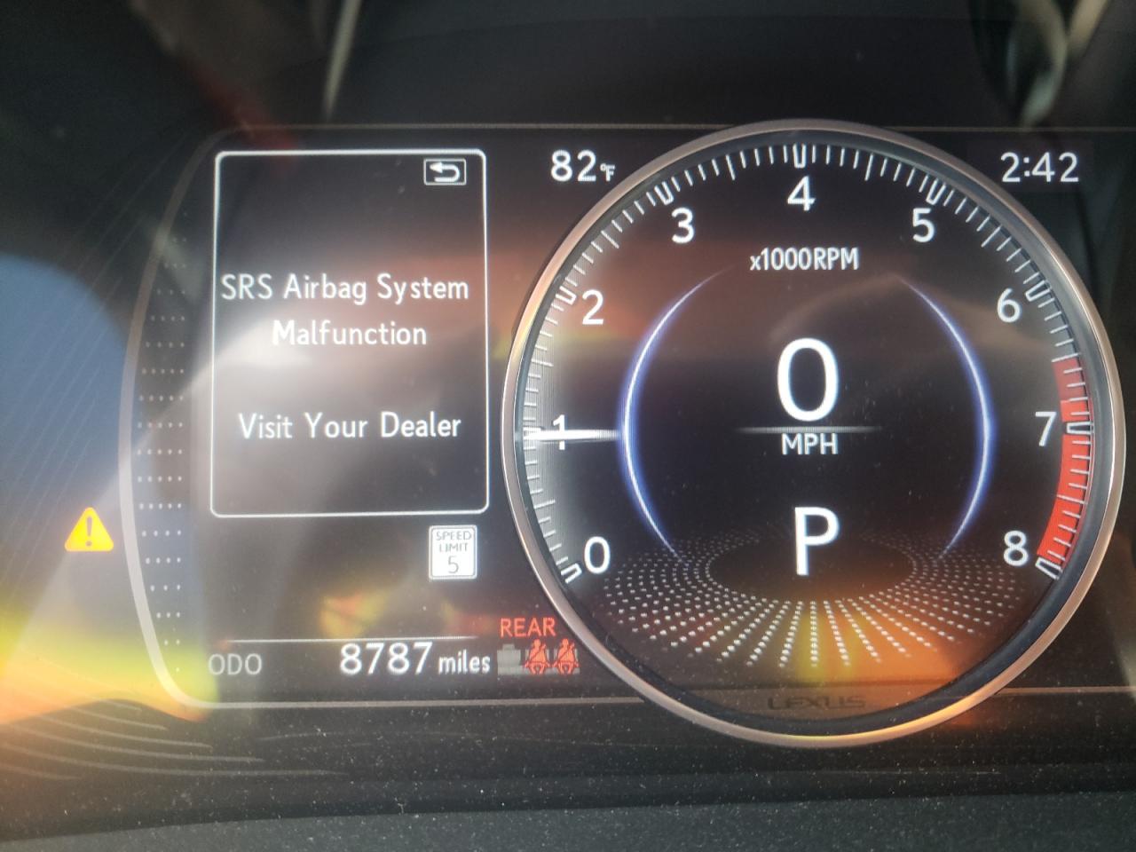 Photo 8 from auction – 2021 LEXUS ES 350 BAS with VIN 58ADZ1B11MU094511