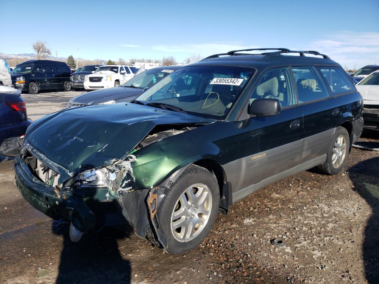 Photo 2 from auction – 2003 SUBARU LEGACY OUT with VIN 4S3BH675337634713