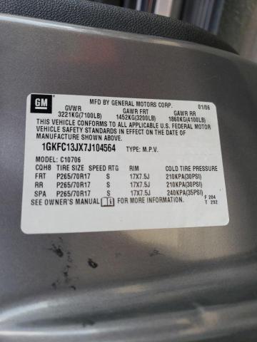 Photo 10 from auction – 2007 GMC YUKON with VIN 1GKFC13JX7J104564