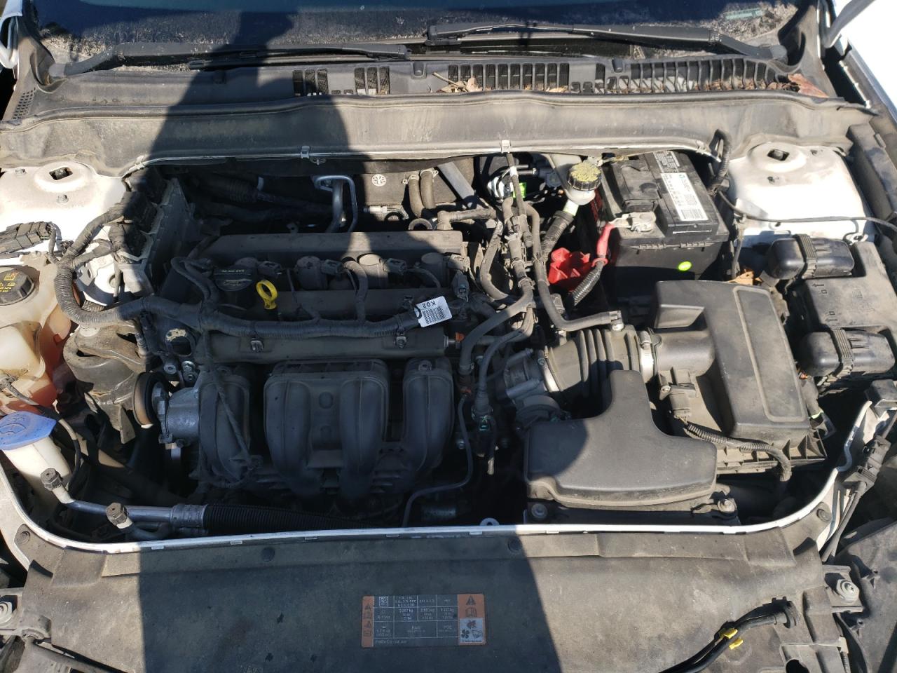 Photo 7 from auction – 2014 FORD FUSION S with VIN 1FA6P0G7XE5356688