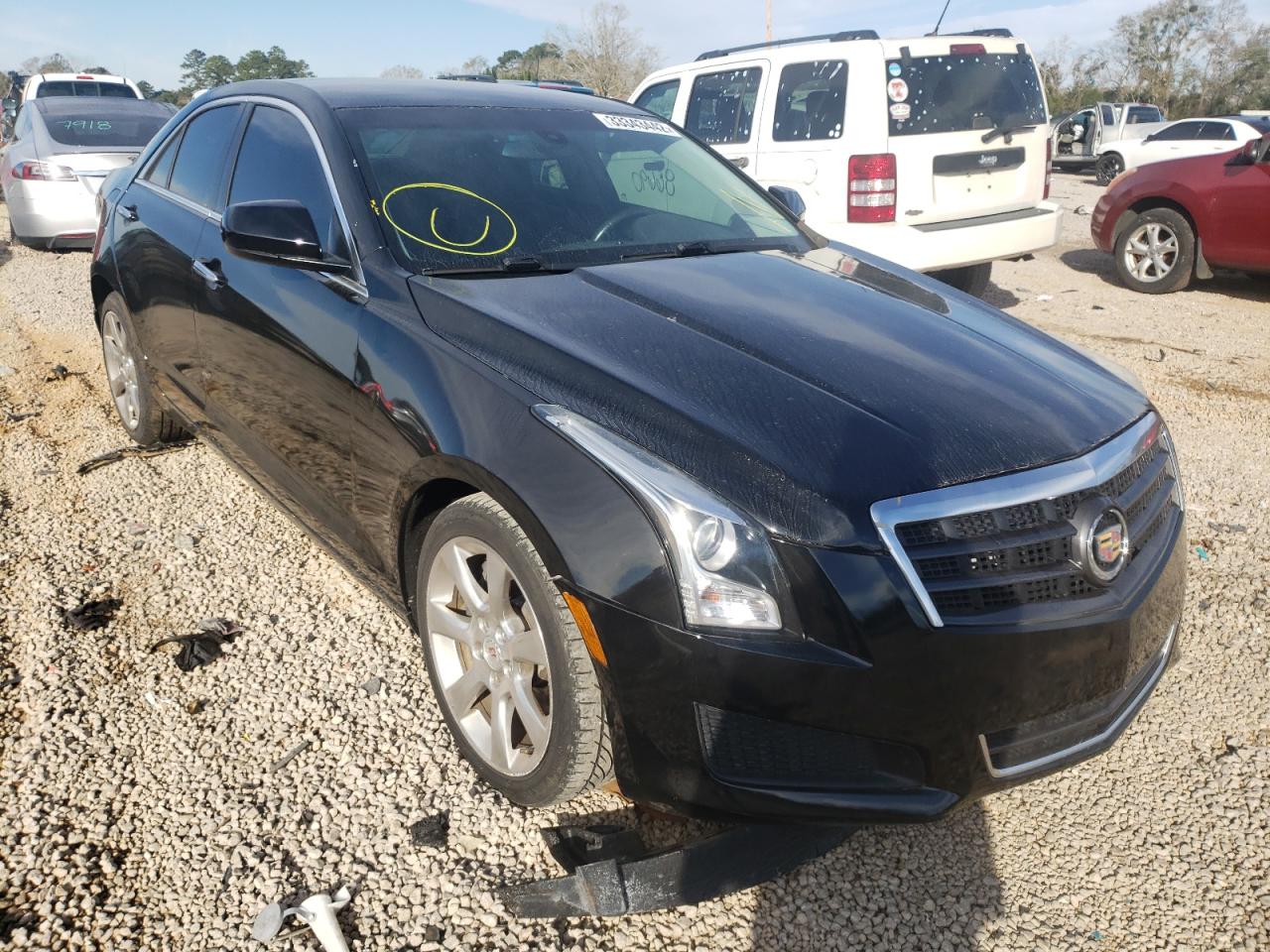 CADILLAC ATS 2014 with VIN 1G6AA5RAXE0113524 - Photo from auction