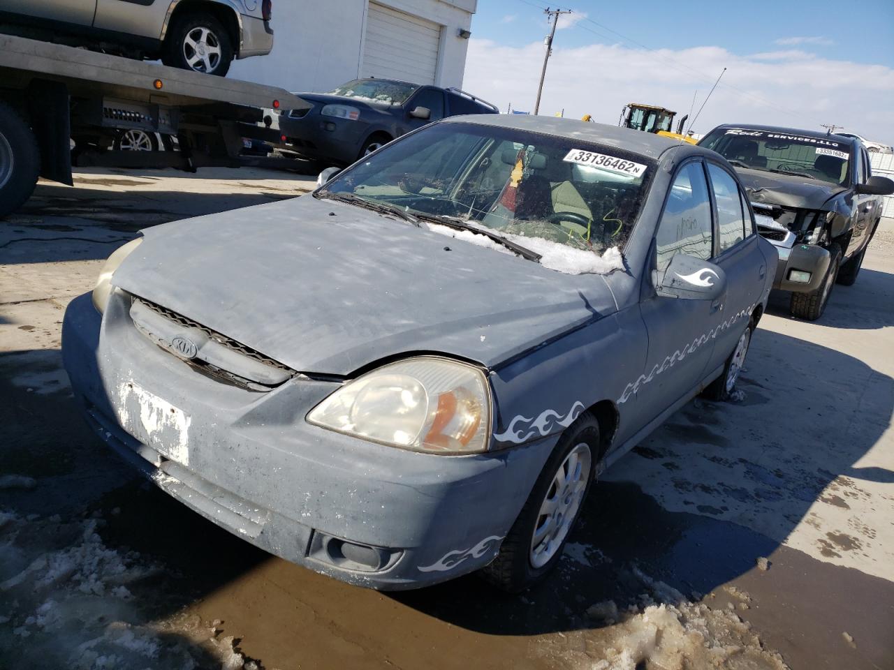 Photo 2 from auction – 2003 KIA RIO with VIN KNADC125736249529