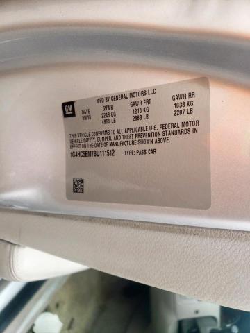 Photo 10 from auction – 2011 BUICK LUCERNE CX with VIN 1G4HC5EM7BU111512