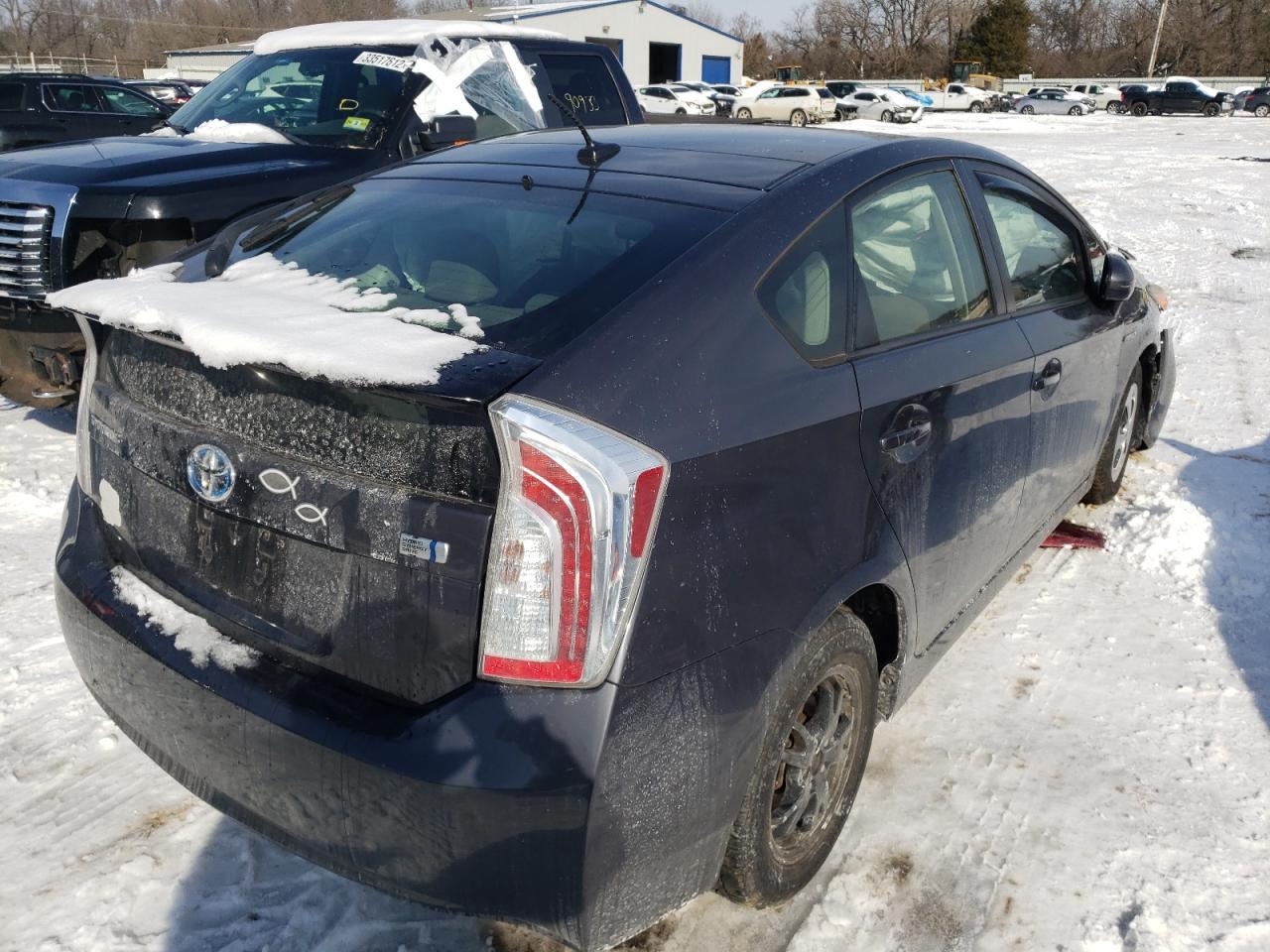 Photo 4 from auction – 2013 TOYOTA PRIUS with VIN JTDKN3DUXD1701105