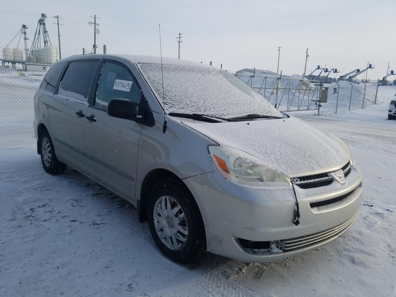 TOYOTA SIENNA CE 2005 with VIN 5TDZA29C65S249680 - Photo from auction