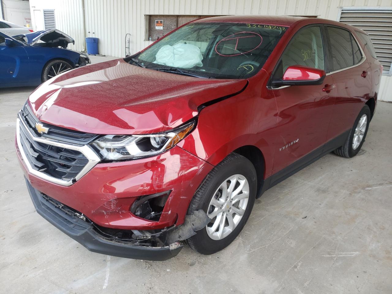 Photo 2 from auction – 2019 CHEVROLET EQUINOX LT with VIN 2GNAXKEV2K6115216