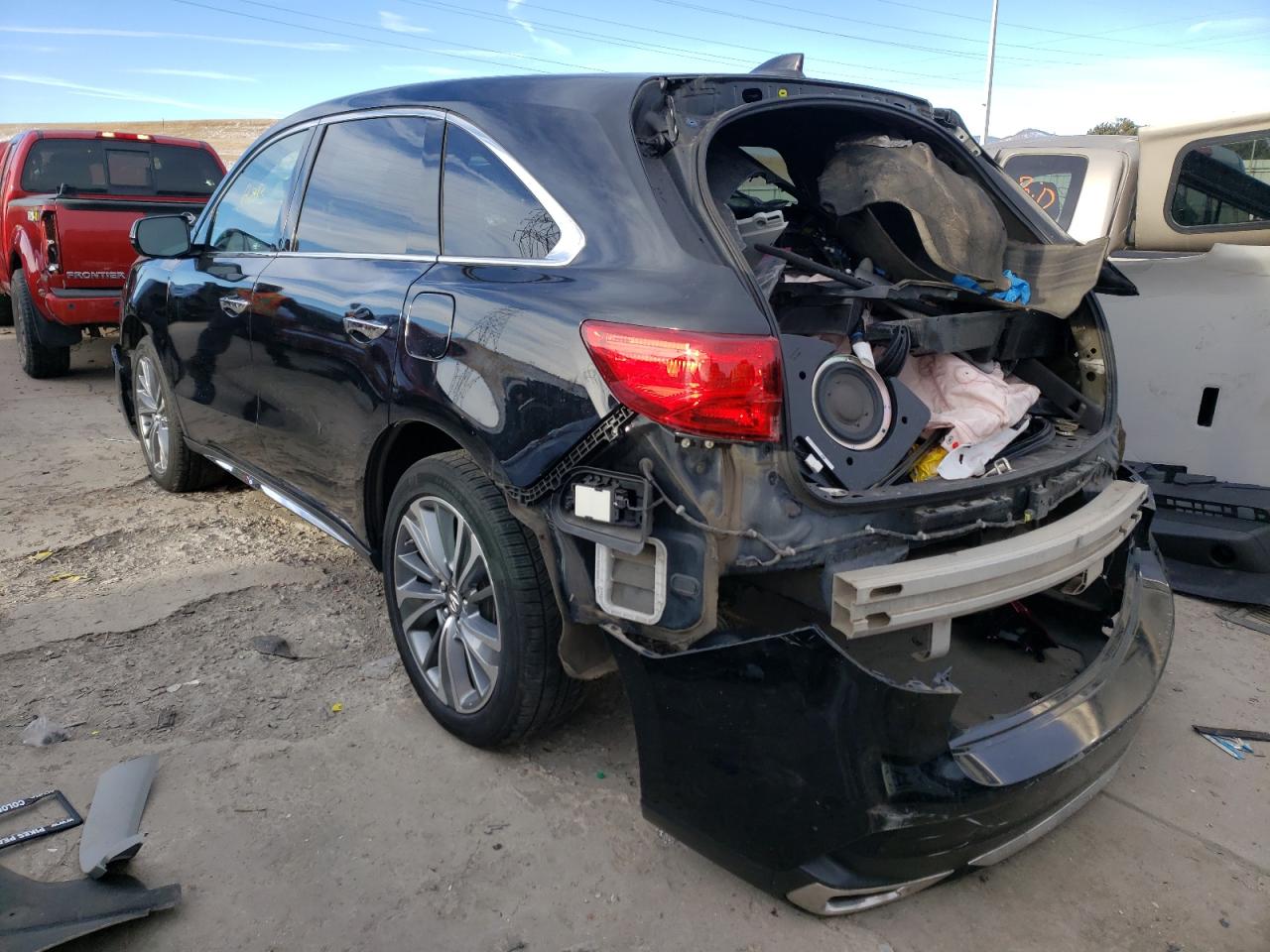 Фото 3 с аукциона – 2017 ACURA MDX TECHNO с VIN 5FRYD4H50HB017066