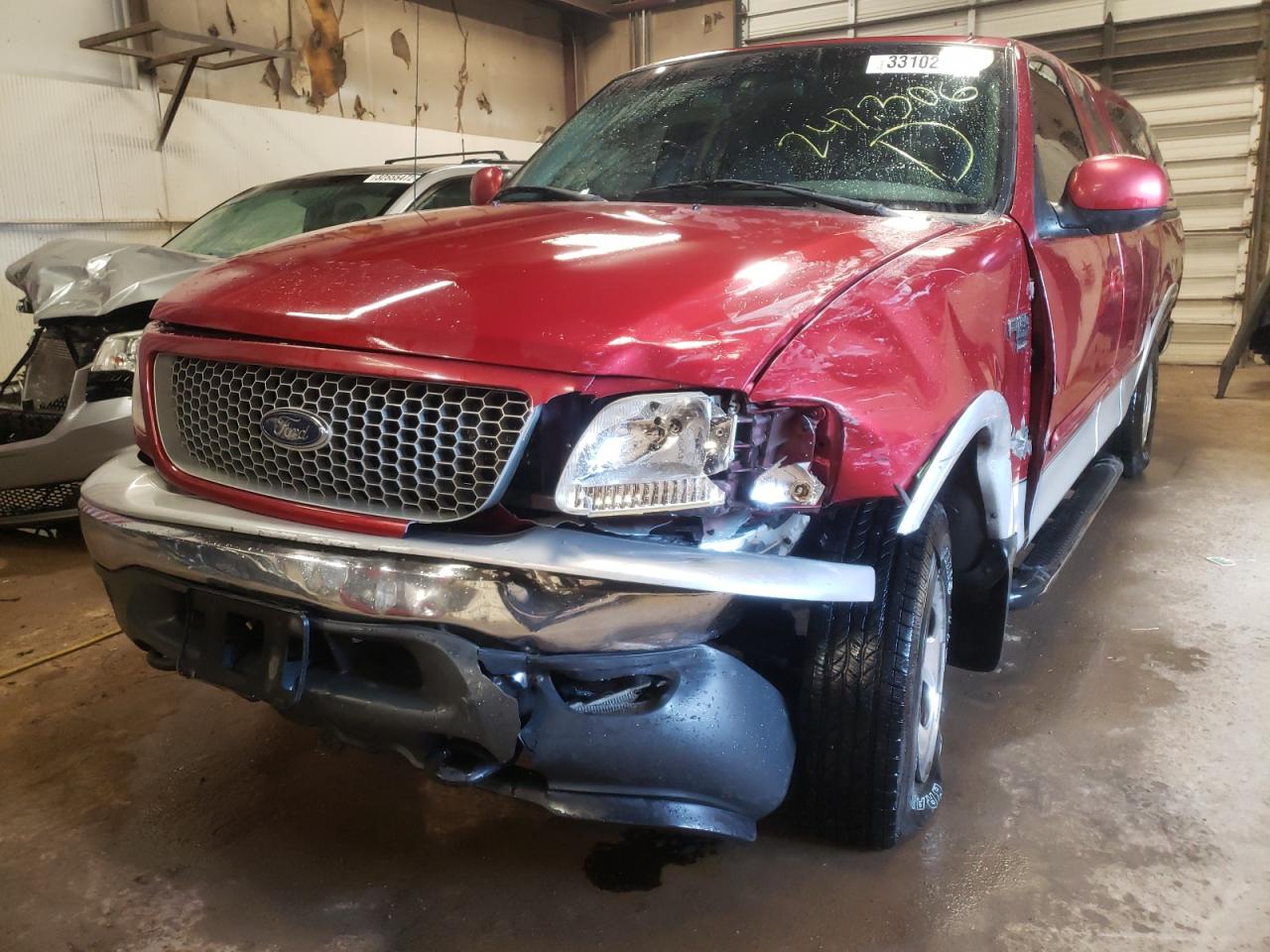 Photo 9 from auction – 1999 FORD F150 with VIN 2FTRX18L4XCA16681