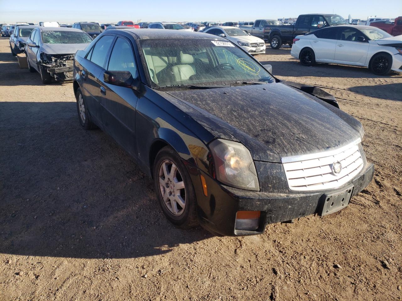 CADILLAC CTS 2007 with VIN 1G6DM57TX70176800 - Photo from auction