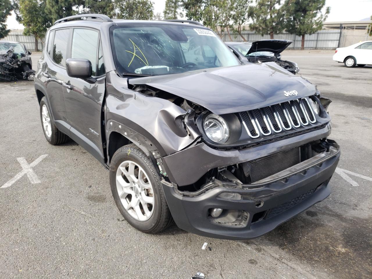 Photo 1 from auction – 2017 JEEP RENEGADE L with VIN ZACCJABB0HPG09318