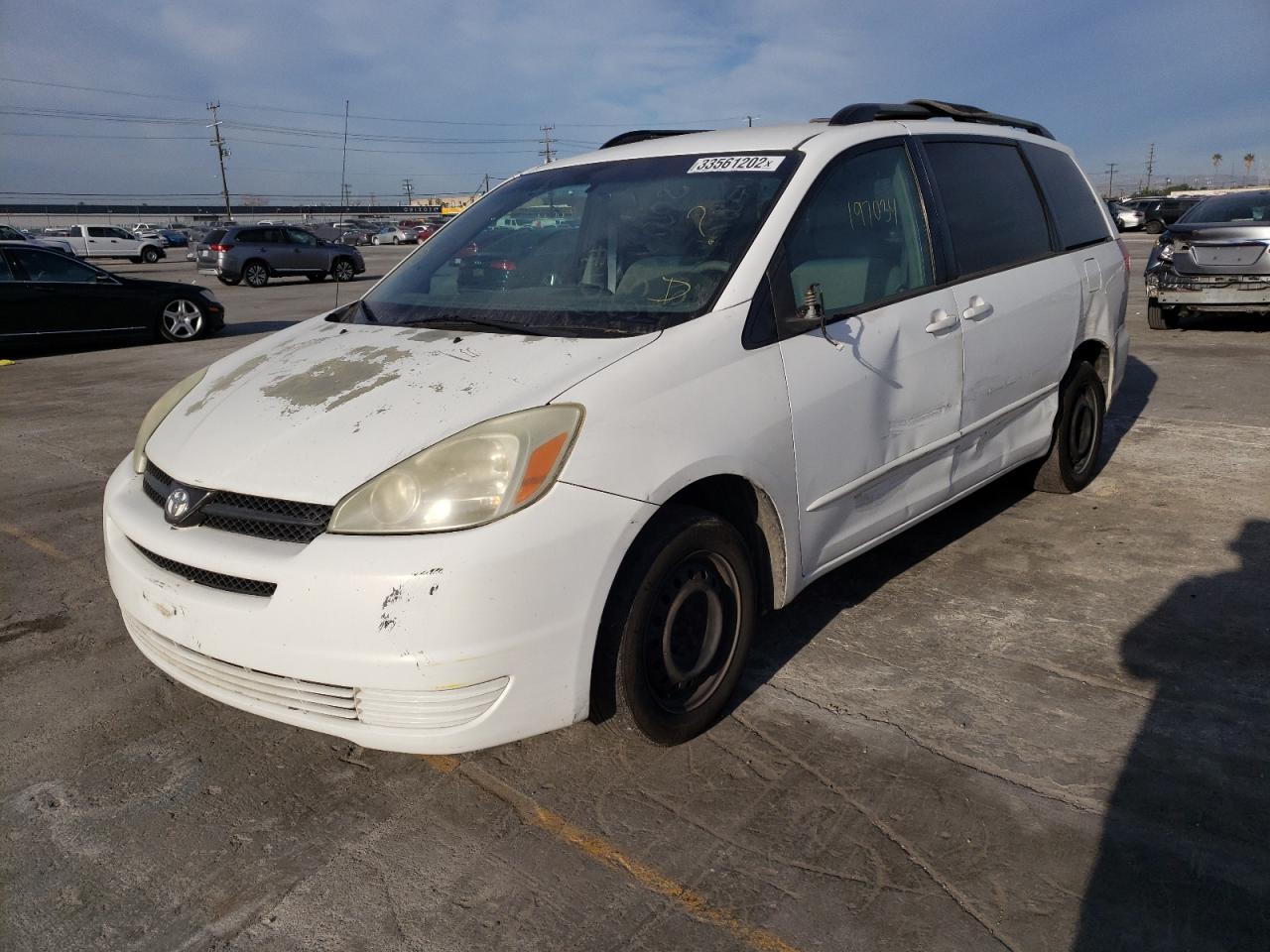 Photo 2 from auction – 2005 TOYOTA SIENNA CE with VIN 5TDZA23C25S295998