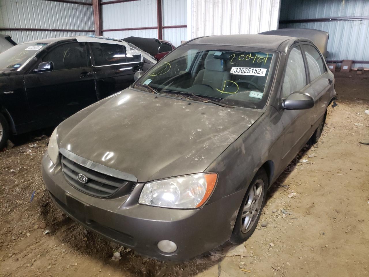 Photo 2 from auction – 2005 KIA SPECTRA LX with VIN KNAFE121155200481