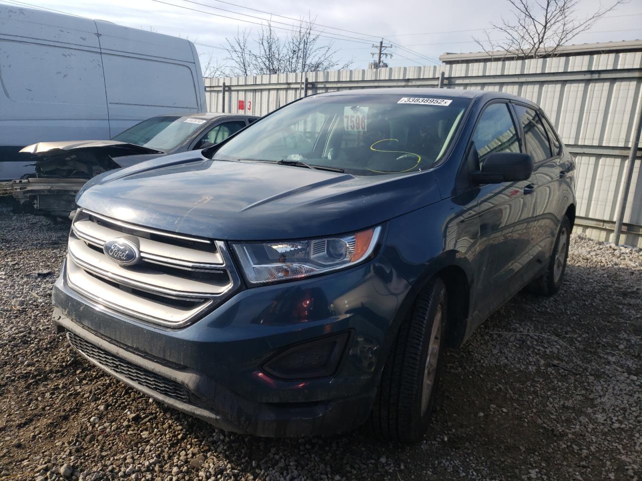 Photo 2 from auction – 2016 FORD EDGE SE with VIN 2FMPK3G94GBB60028