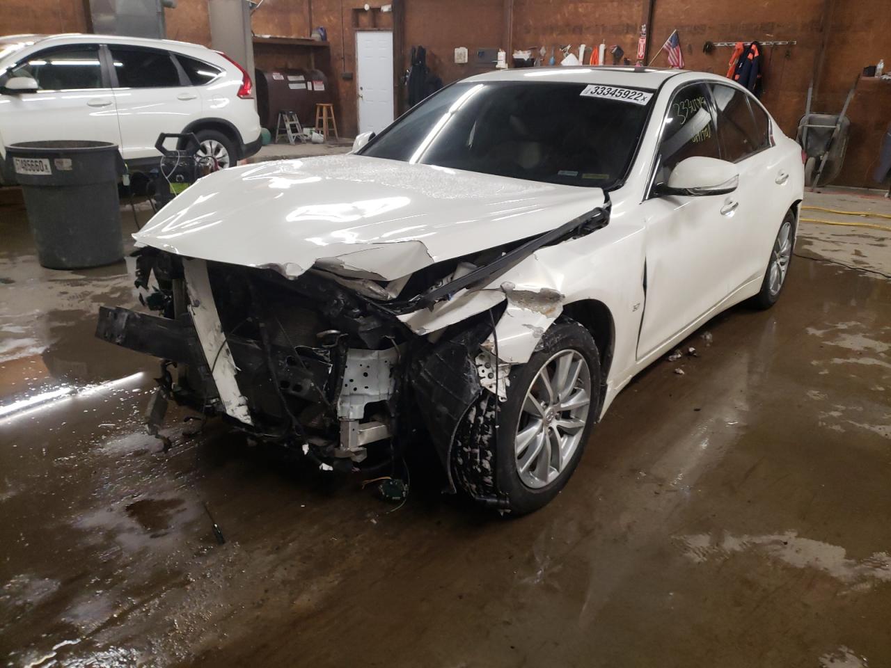 Photo 2 from auction – 2014 INFINITI Q50 BASE with VIN JN1BV7AR4EM695358