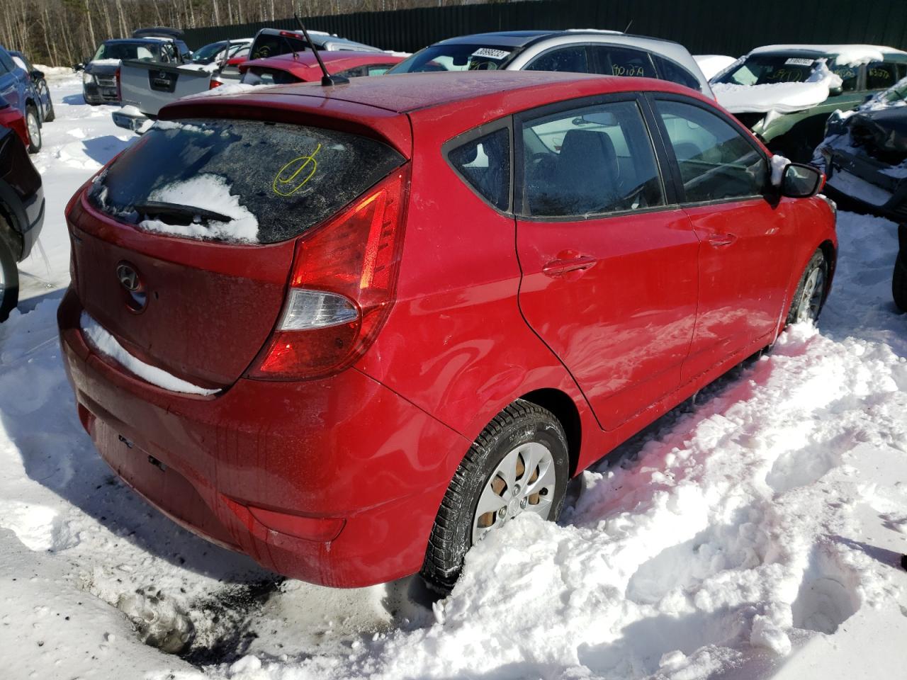 Photo 4 from auction – 2016 HYUNDAI ACCENT SE with VIN KMHCT5AEXGU257919