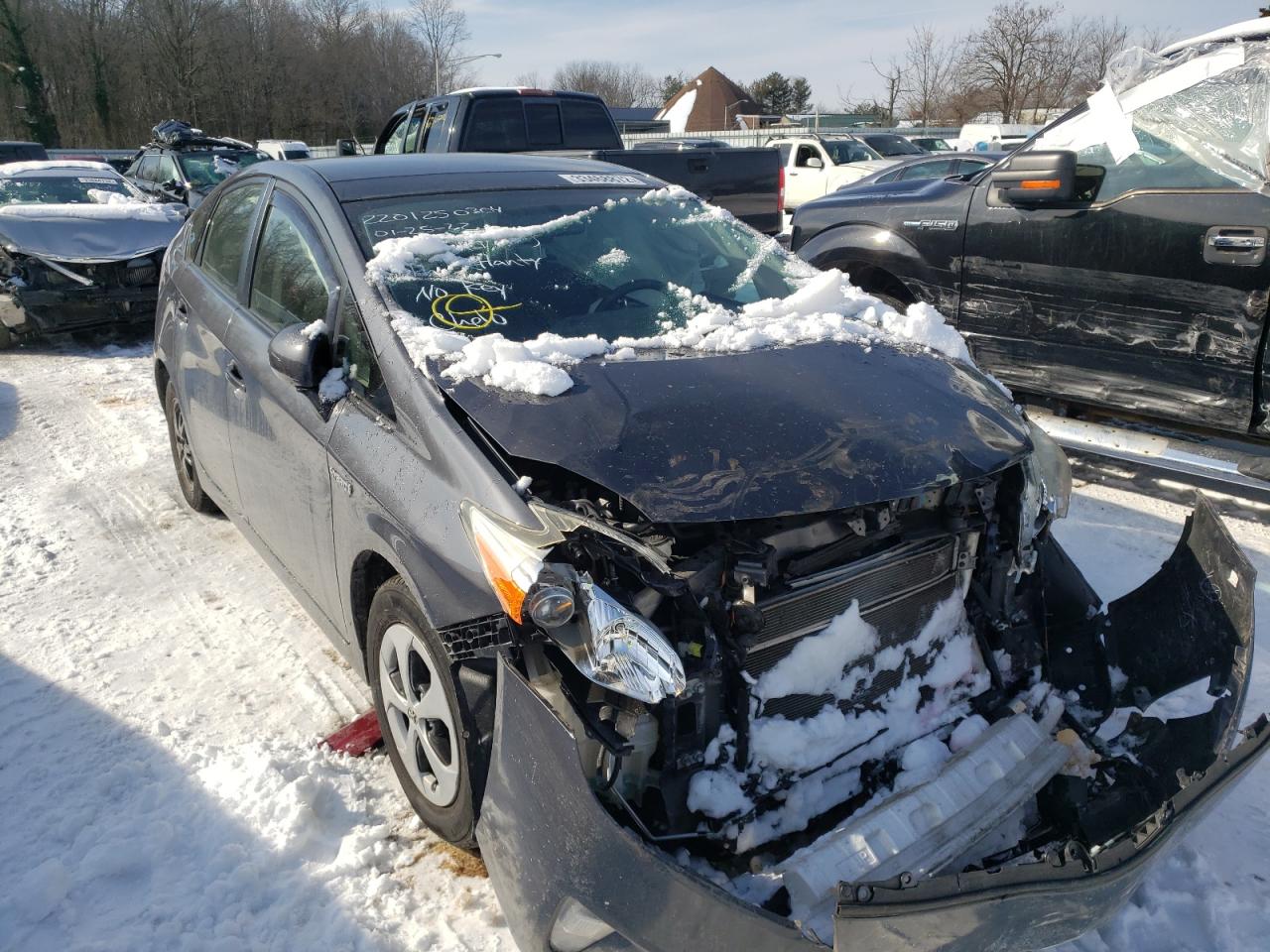 TOYOTA PRIUS 2013 with VIN JTDKN3DUXD1701105 - Photo from auction